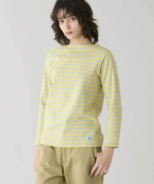ORCIVAL（オーシバル） tシャツ | コットンロード ボートネック 