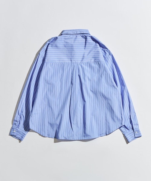 WETTEMPT シャツ DOUBLE POCKET STRIPE SHIRT / ダブルポケット