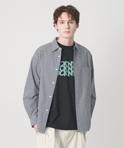 BEAUTY＆YOUTH UNITED ARROWS シャツ T/WRTR チェック レギュラー