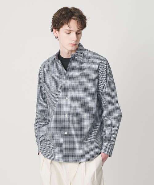 BEAUTY＆YOUTH UNITED ARROWS シャツ T/WRTR チェック レギュラー