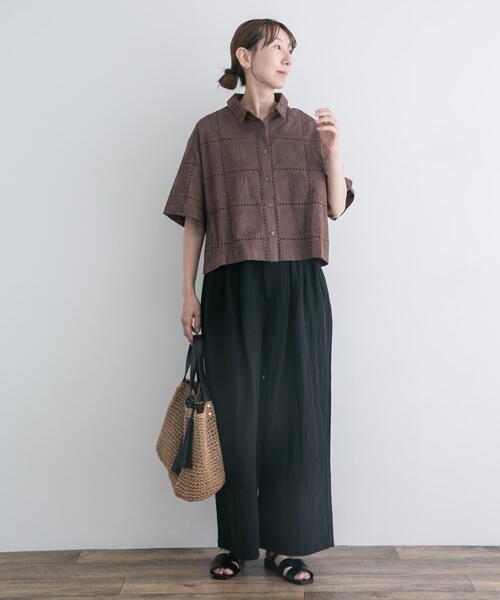 ITEMS URBANRESEARCH（アイテムズ アーバンリサーチ） ワイドパンツ