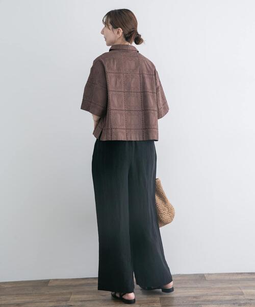ITEMS URBANRESEARCH（アイテムズ アーバンリサーチ） ワイドパンツ