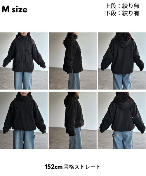 「CPCM」 マウンテンパーカー MEDIUM カーキ レディース_画像9