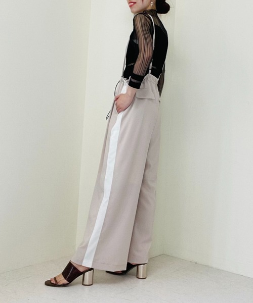 「TEVALT」 パンツ 38 ベージュ レディース_画像2
