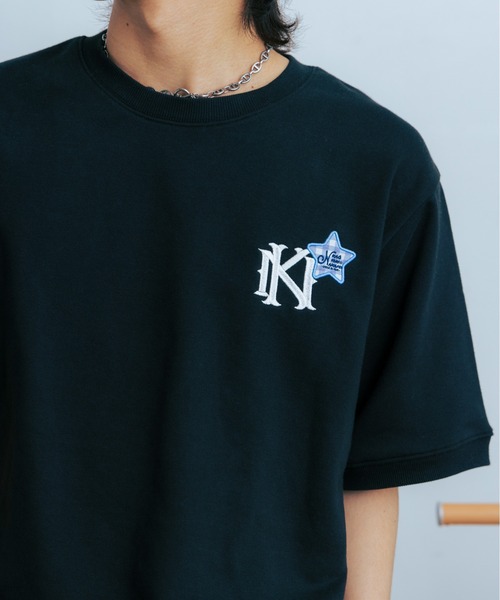 kaoyorinakami tシャツ KN sweat half tee / カオヨリナカミハーフ 