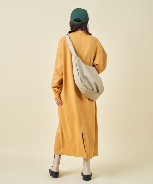 「FREAK'S STORE」 「Columbia」長袖ワンピース MEDIUM ブラック レディース_画像5