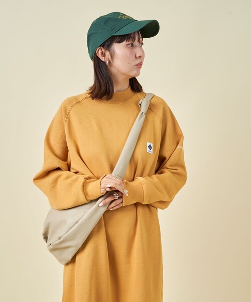 「FREAK'S STORE」 「Columbia」長袖ワンピース MEDIUM ブラック レディース_画像8