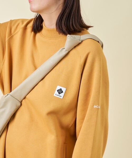 「FREAK'S STORE」 「Columbia」長袖ワンピース MEDIUM ブラック レディース_画像9