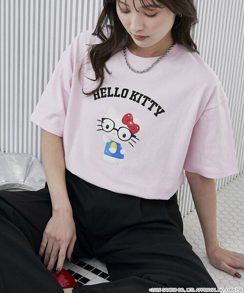 PUBLUX（パブリュクス） tシャツ 半袖 ”SANRIO CHARACTERS/サンリオ