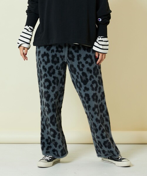 「Freada」 イージーパンツ ONE SIZE グレー レディース_画像6