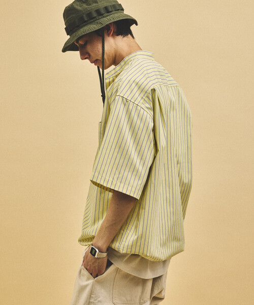 ENCOMING（インカミング） シャツ ENCOMING Welt pocket shirt jacket