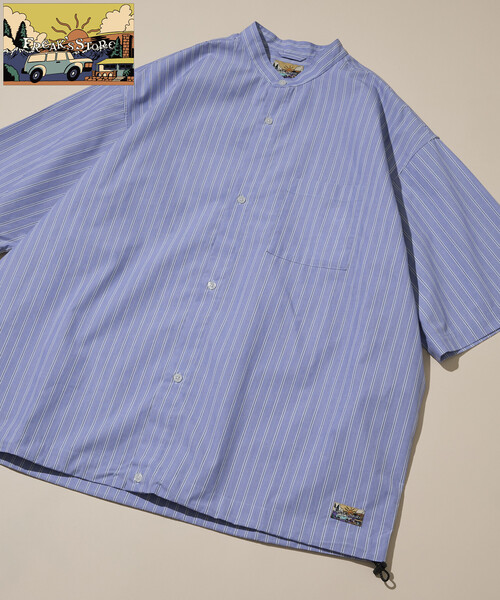 FREAK'S STORE（フリークスストア） シャツ 半袖 タイプライター