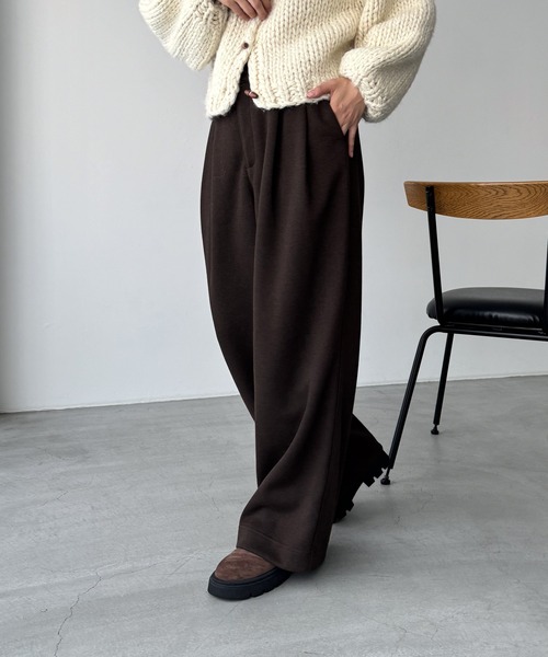 「CANAL JEAN」 「el mar」パンツ SMALL ブラウン レディースの画像