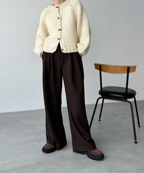 「CANAL JEAN」 「el mar」パンツ SMALL ブラウン レディースの画像