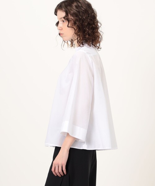 ブラウス シャツ BOURRIENNE VAPOREUSE コットンシャツ レディースの画像