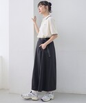 スカート 「接触冷感/UVカット」C.mt 撥...の詳細画像2