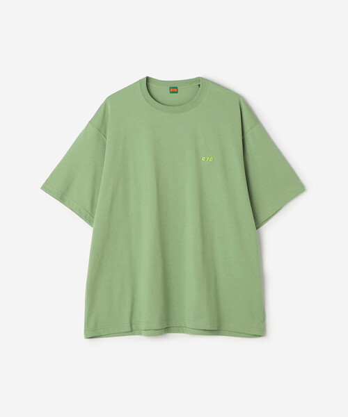 「Bshop」 半袖Tシャツ X-LARGE ライトグリーン メンズ_画像2