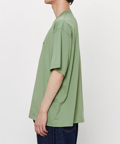 「Bshop」 半袖Tシャツ X-LARGE ライトグリーン メンズ_画像9