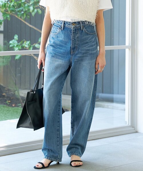 「Spick & Span」 デニムパンツ 28 ブルー系その他 レディース