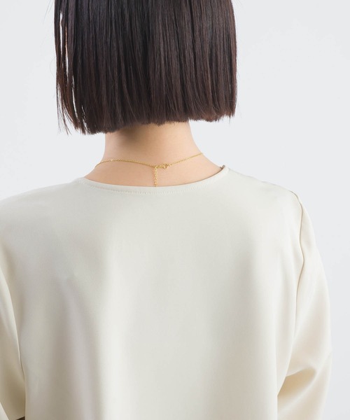 「PICCIN」 ノーカラージャケット L ブラック レディース_画像5
