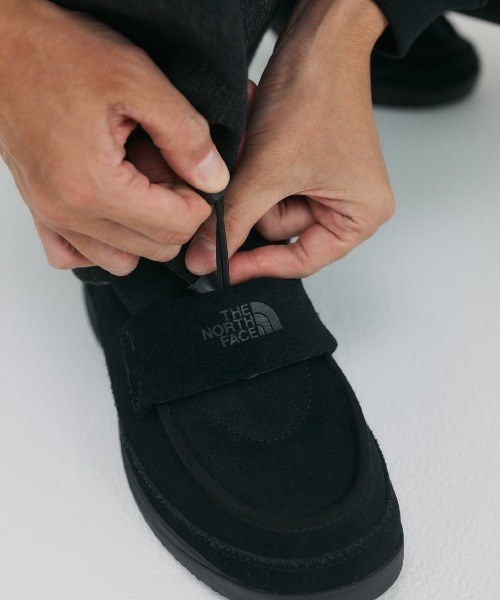 「THE NORTH FACE」 シューズ 25.0cm ブラック×ブラック レディース