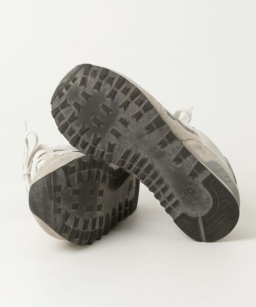 「New Balance」 ローカットスニーカー 23.5cm ベージュ レディース_画像3