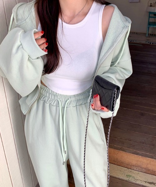 「FAVORITO」 セットアップ M グレー レディース_画像4
