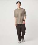 ワイドパンツ パンツ ナイロン ツイル バレル...の詳細画像5