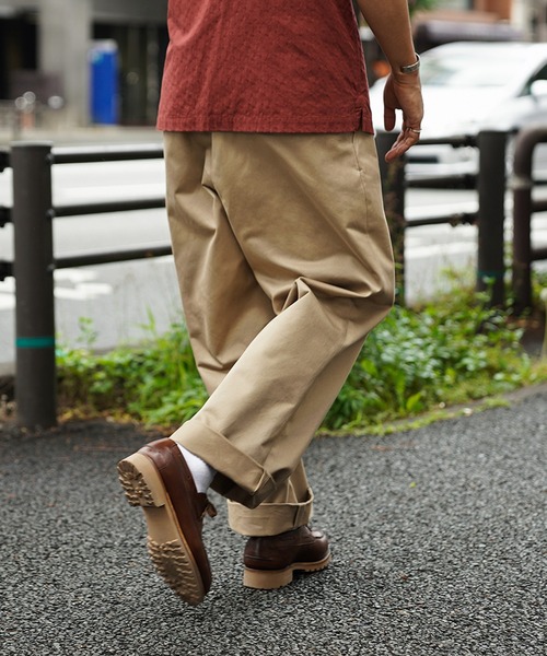 「WAIPER.inc」 チノパンツ - オリーブ メンズ_画像7