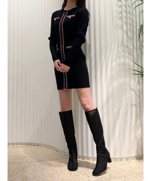 「SNIDEL」 長袖衣装 ONE SIZE 黒いこと レディース