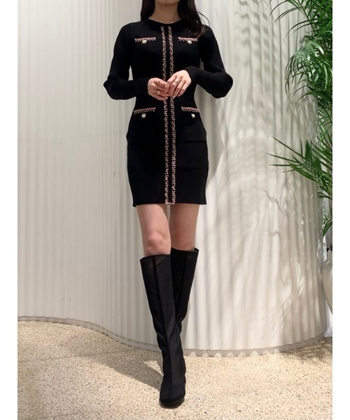 「SNIDEL」 長袖衣装 ONE SIZE 黒いこと レディース