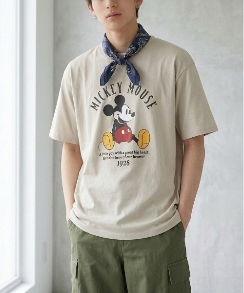 Disney（ディズニー） tシャツ 「DISNEY/ディズニー」ミッキーマウス