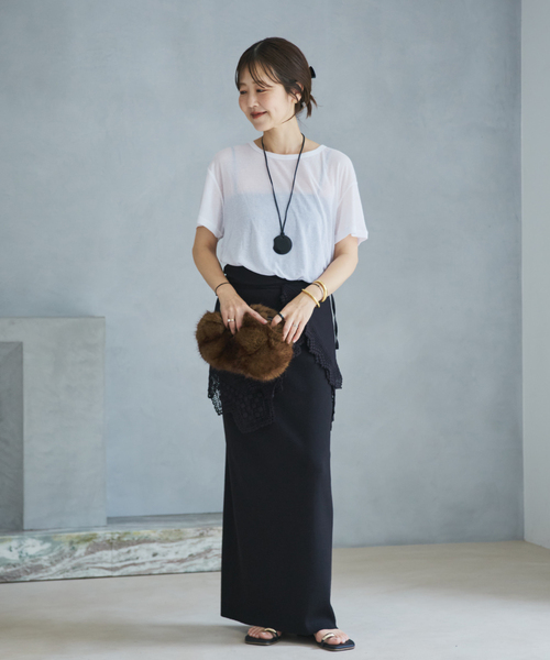 plage（プラージュ） スカーフ バンダナ Cotton lace スカーフ