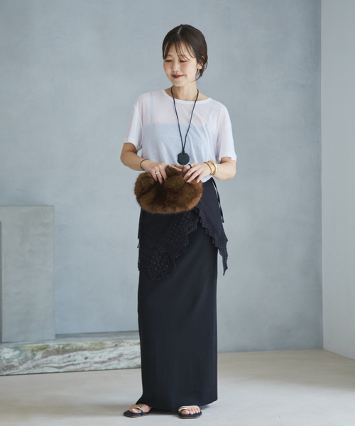 plage（プラージュ） スカーフ バンダナ Cotton lace スカーフ