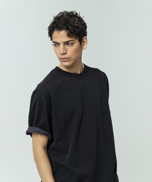 「SLICK」 半袖Tシャツ 2 ブラック メンズ_画像5