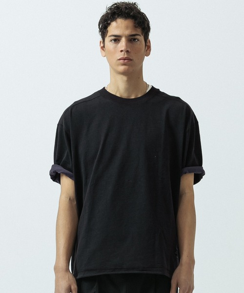 「SLICK」 半袖Tシャツ 2 ブラック メンズ_画像7
