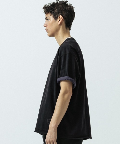「SLICK」 半袖Tシャツ 2 ブラック メンズ_画像8