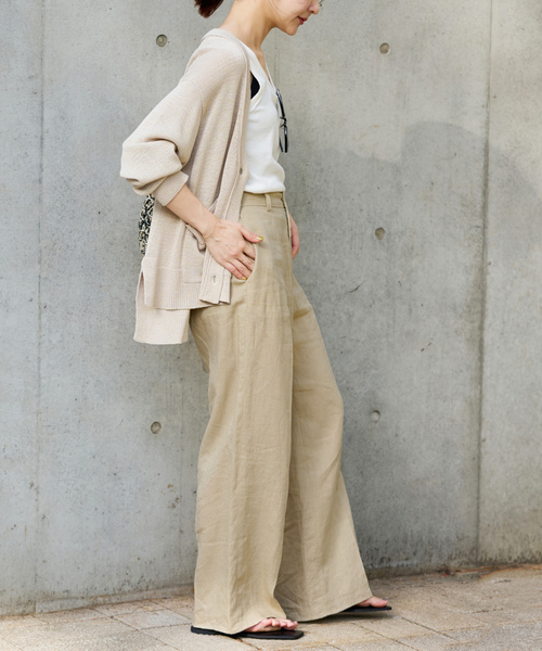 「SLOBE IENA」 パンツ 38 グリーン レディース_画像5