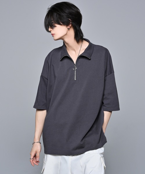 「ADRER」 半袖Tシャツ X-SMALL ブラック メンズ_画像5