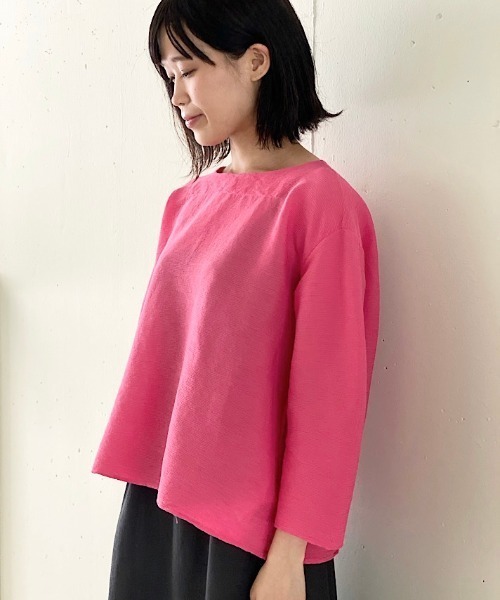 「Plantation」 長袖ブラウス M size ブラック レディース_画像8