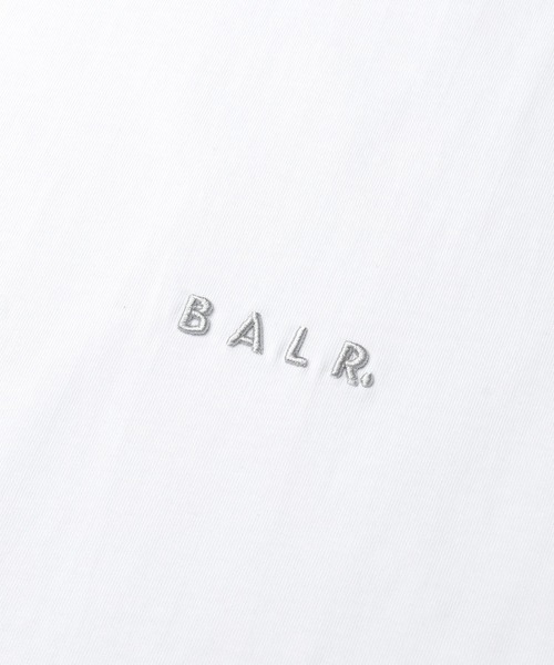 「BALR.」 半袖Tシャツ MEDIUM ホワイト メンズ_画像4