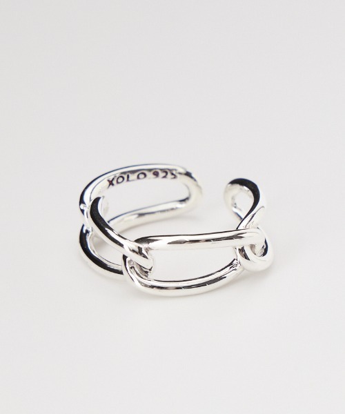 XOLOJEWELRYリング＋MEXICANJEWELRYリングバングルのセット XOLO 指輪 リング 「XOLO JEWELRY/ショロジュエリー」 BOLD CHAIN