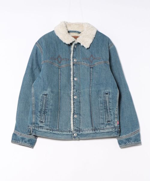 「Levi's」 デニムジャケット M インディゴブルー メンズ_画像2
