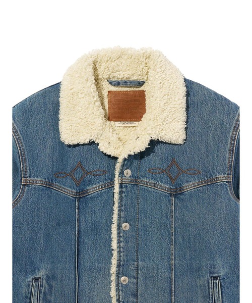 「Levi's」 デニムジャケット M インディゴブルー メンズ_画像7