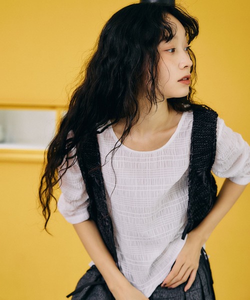 ニコアンド　モードノームコアTシャツLサイズ　新品未開封 niko and…（ニコアンド） tシャツ 「MODE NORM CORE」 シャーリング