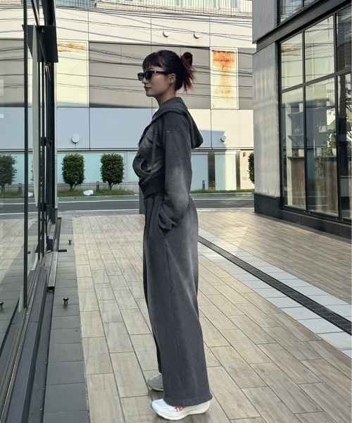 「ROXY」 ジップアップパーカー SMALL ブラック レディース_画像9