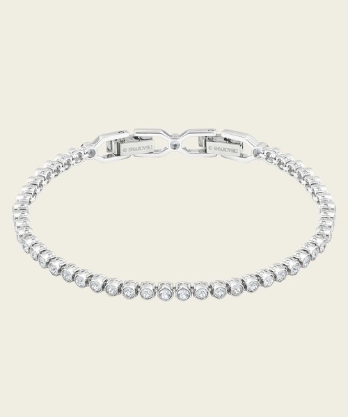 【新品未使用】SWAROVSKI ブレスレット Imber Emily Imber Emily bracelet, Mixed round cuts, Pink, Rose gold-tone