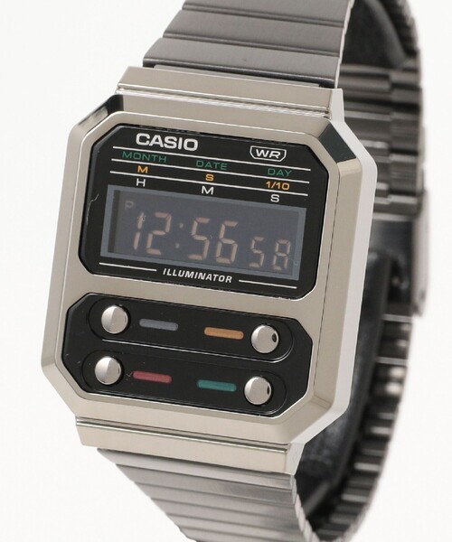 CASIO デジタル腕時計 A100WEGG-1ADF ブラック A100WEGG-1AJF | CASIO