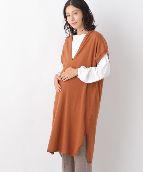 マタニティ マタニティ/2SETカフタンニットワンピース 2180374,312円