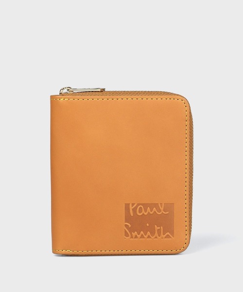 Paul Smith 財布 ステッチハイライト ラウンドジップ 2つ折り
